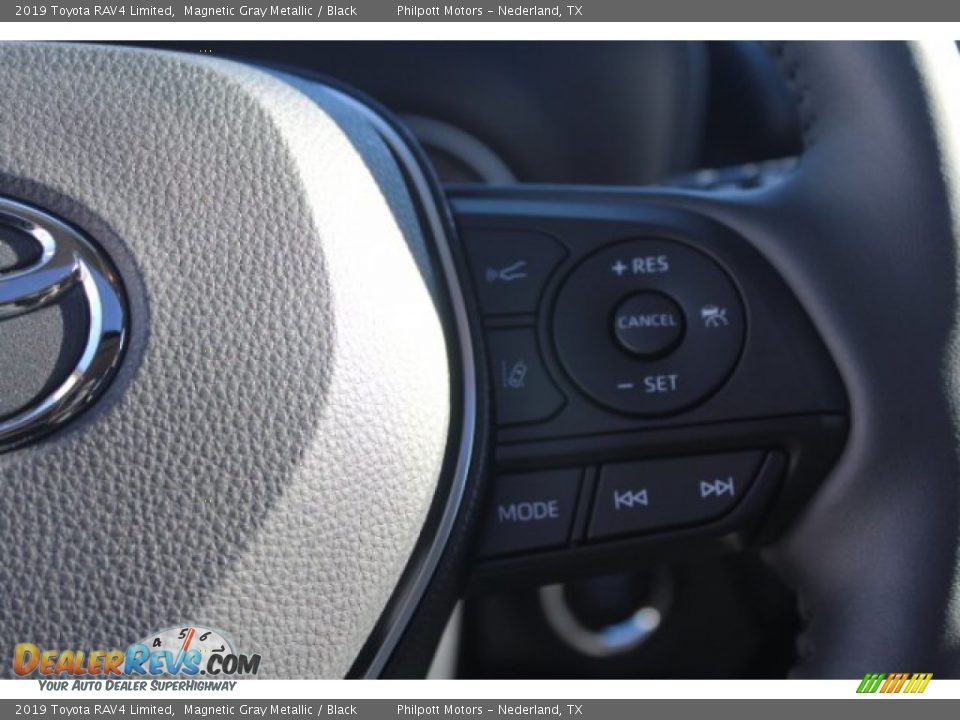 2019 Toyota RAV4 Limited Magnetic Gray Metallic / Black Photo #17