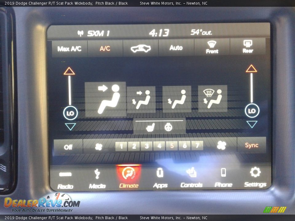 2019 Dodge Challenger R/T Scat Pack Widebody Pitch Black / Black Photo #22