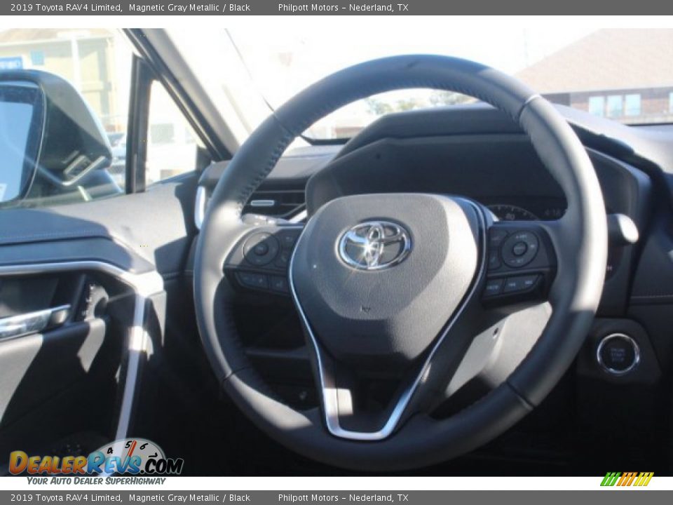 2019 Toyota RAV4 Limited Magnetic Gray Metallic / Black Photo #21