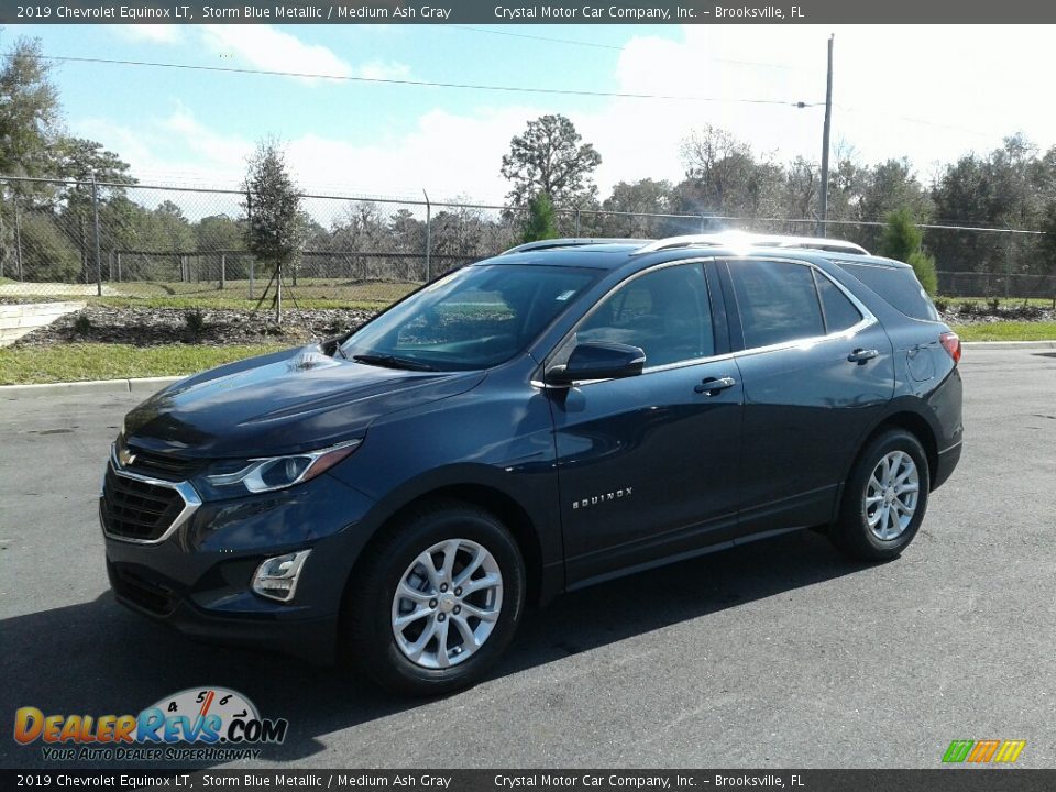 2019 Chevrolet Equinox LT Storm Blue Metallic / Medium Ash Gray Photo #1
