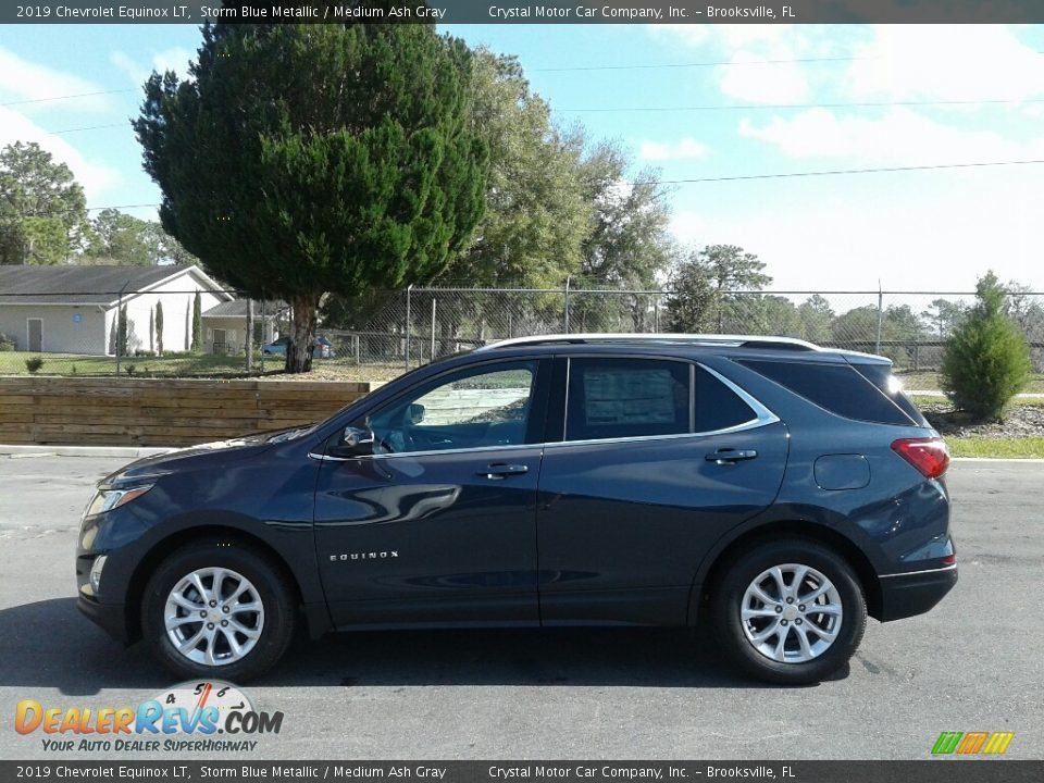 2019 Chevrolet Equinox LT Storm Blue Metallic / Medium Ash Gray Photo #2
