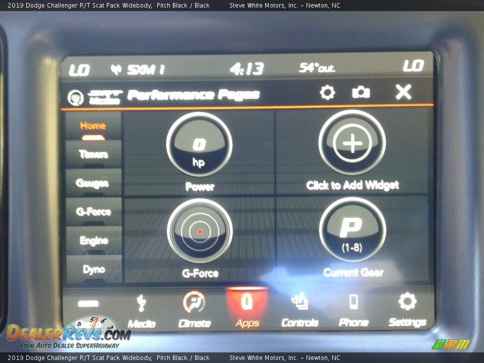 2019 Dodge Challenger R/T Scat Pack Widebody Pitch Black / Black Photo #26