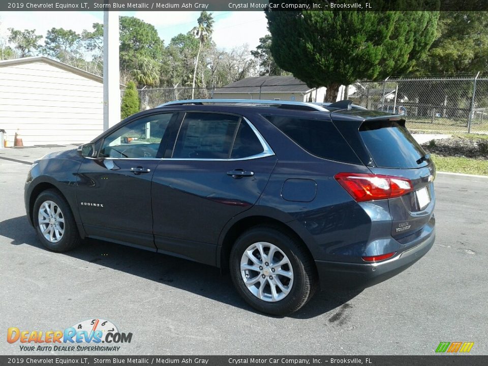 2019 Chevrolet Equinox LT Storm Blue Metallic / Medium Ash Gray Photo #3