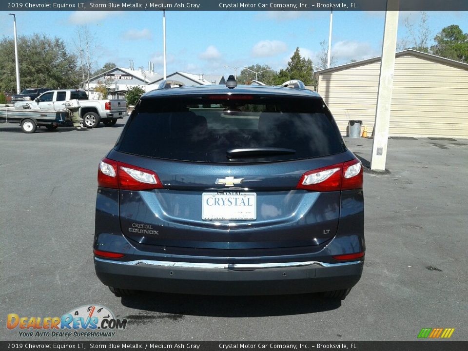 2019 Chevrolet Equinox LT Storm Blue Metallic / Medium Ash Gray Photo #4