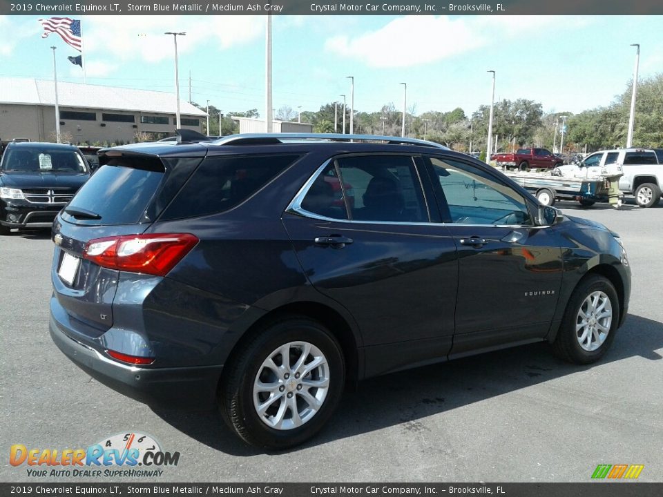 2019 Chevrolet Equinox LT Storm Blue Metallic / Medium Ash Gray Photo #5