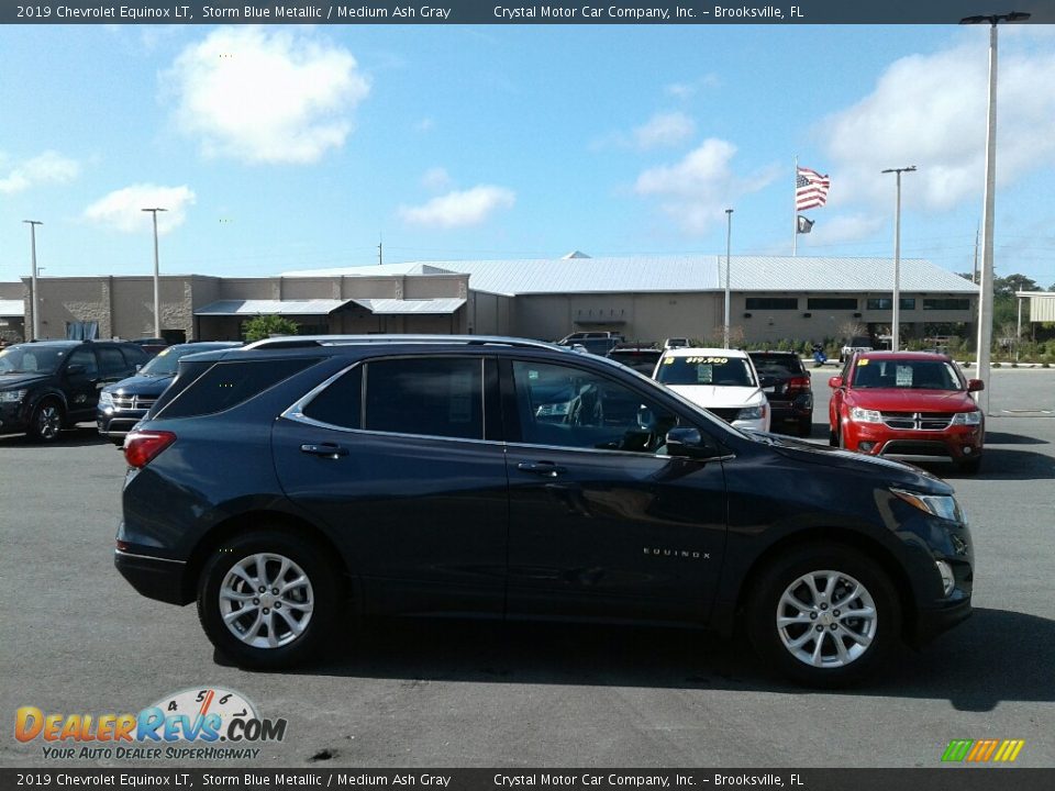 2019 Chevrolet Equinox LT Storm Blue Metallic / Medium Ash Gray Photo #6