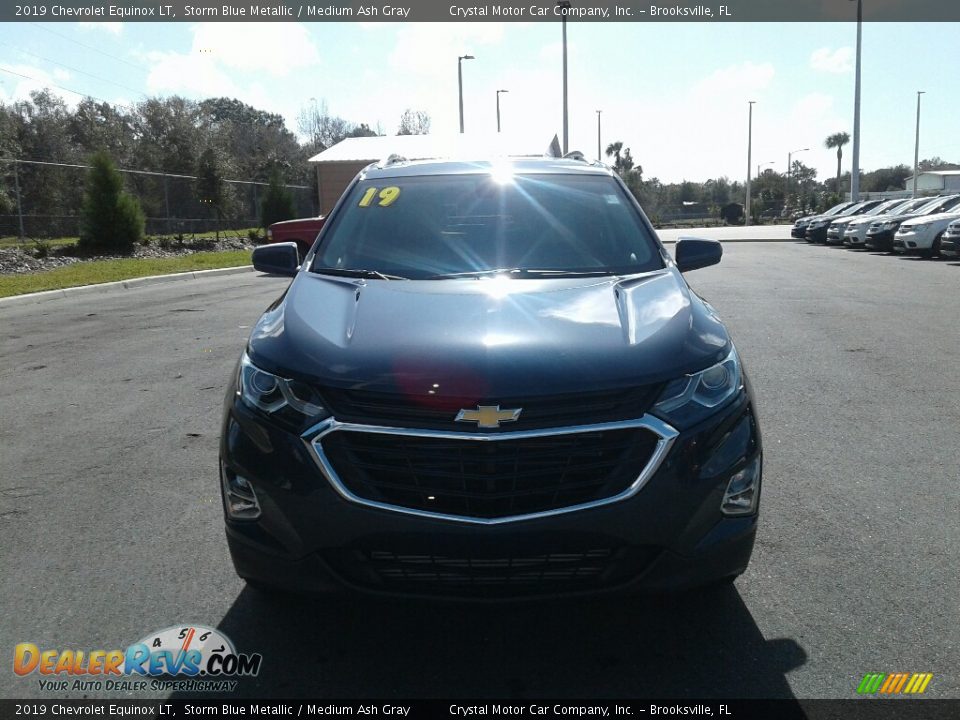 2019 Chevrolet Equinox LT Storm Blue Metallic / Medium Ash Gray Photo #8