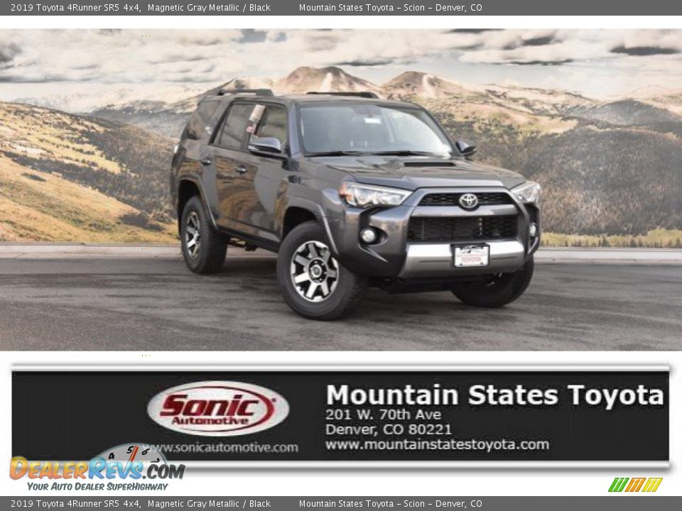 2019 Toyota 4Runner SR5 4x4 Magnetic Gray Metallic / Black Photo #1