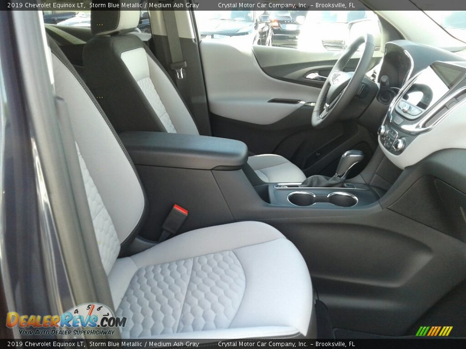 2019 Chevrolet Equinox LT Storm Blue Metallic / Medium Ash Gray Photo #12