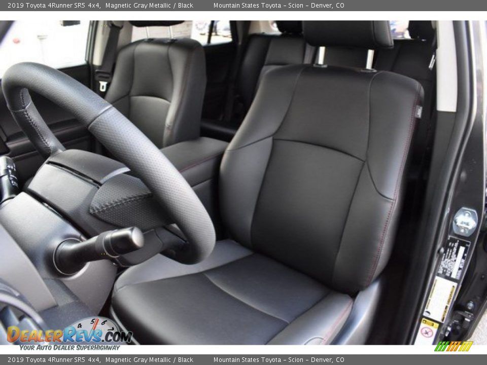 Front Seat of 2019 Toyota 4Runner SR5 4x4 Photo #7