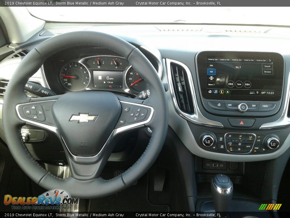 2019 Chevrolet Equinox LT Storm Blue Metallic / Medium Ash Gray Photo #13