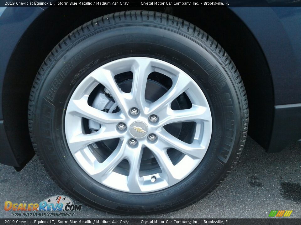 2019 Chevrolet Equinox LT Storm Blue Metallic / Medium Ash Gray Photo #21