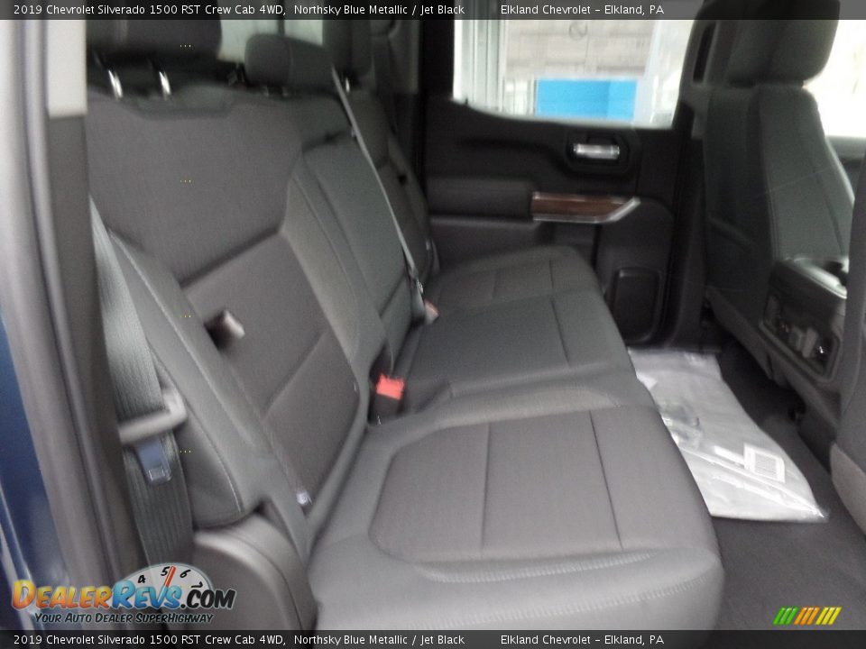 2019 Chevrolet Silverado 1500 RST Crew Cab 4WD Northsky Blue Metallic / Jet Black Photo #16