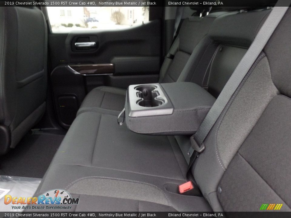 2019 Chevrolet Silverado 1500 RST Crew Cab 4WD Northsky Blue Metallic / Jet Black Photo #23