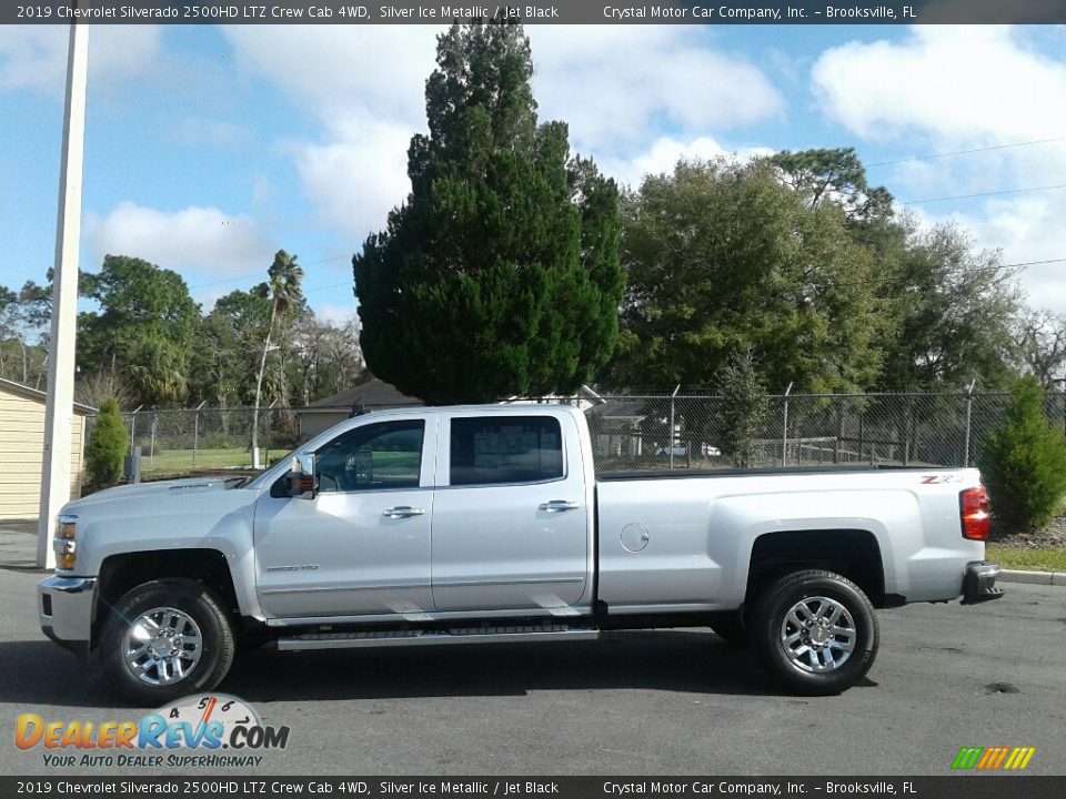 2019 Chevrolet Silverado 2500HD LTZ Crew Cab 4WD Silver Ice Metallic / Jet Black Photo #2