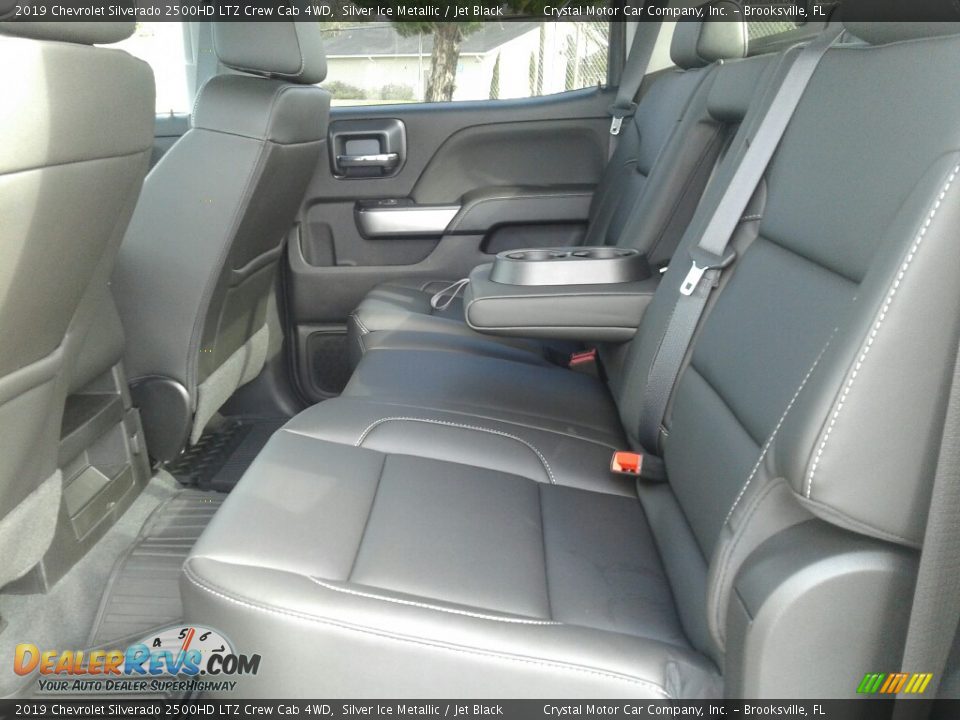 2019 Chevrolet Silverado 2500HD LTZ Crew Cab 4WD Silver Ice Metallic / Jet Black Photo #10