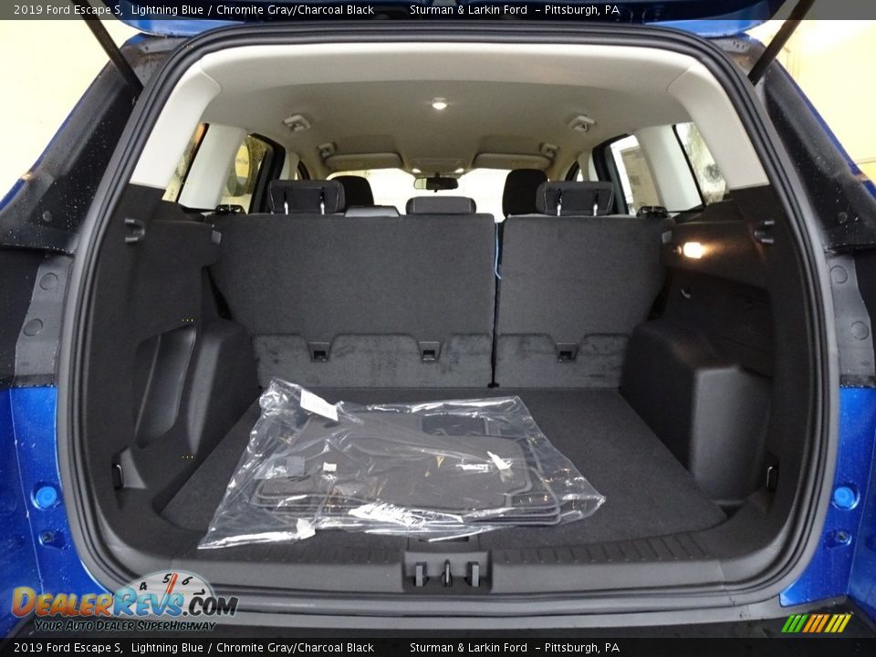 2019 Ford Escape S Lightning Blue / Chromite Gray/Charcoal Black Photo #15