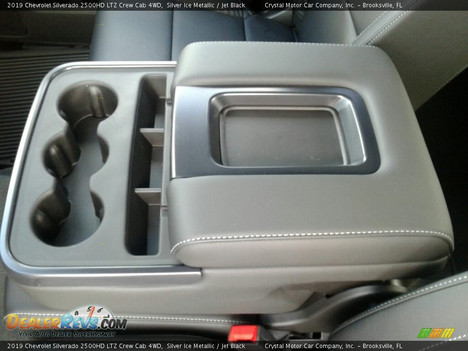 2019 Chevrolet Silverado 2500HD LTZ Crew Cab 4WD Silver Ice Metallic / Jet Black Photo #18