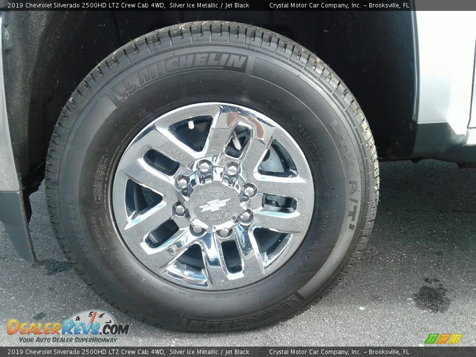 2019 Chevrolet Silverado 2500HD LTZ Crew Cab 4WD Silver Ice Metallic / Jet Black Photo #20