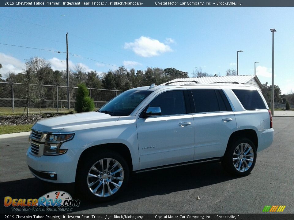 2019 Chevrolet Tahoe Premier Iridescent Pearl Tricoat / Jet Black/Mahogany Photo #1