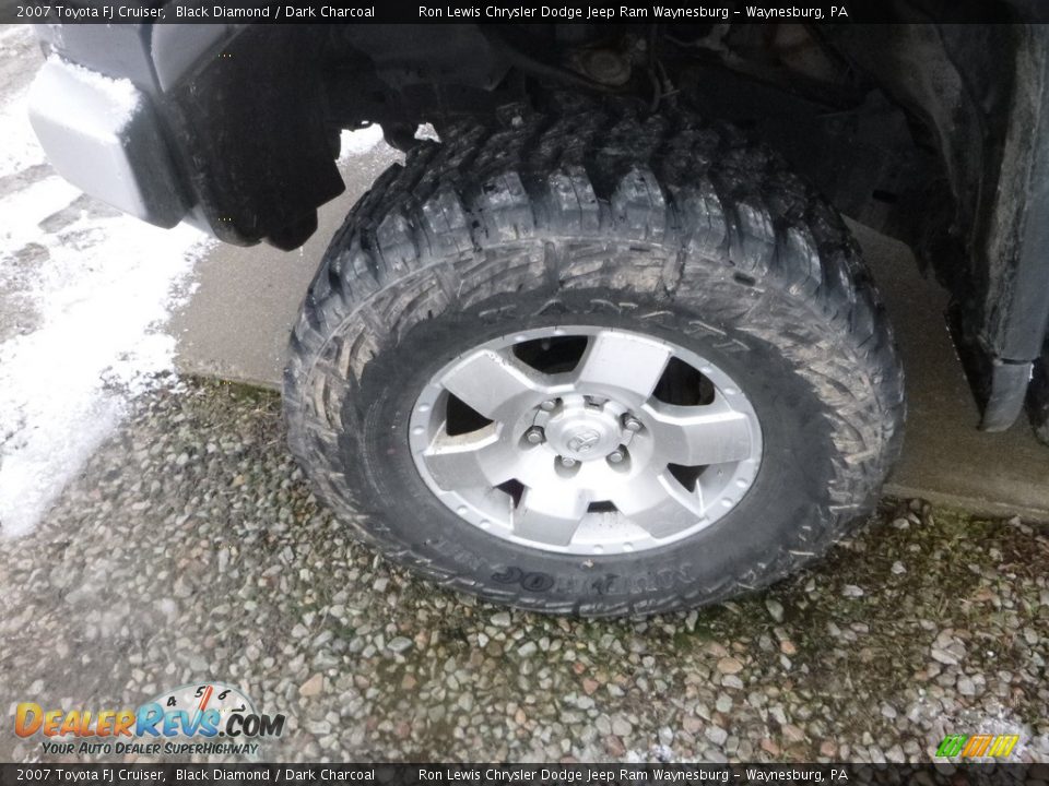 2007 Toyota FJ Cruiser Black Diamond / Dark Charcoal Photo #2