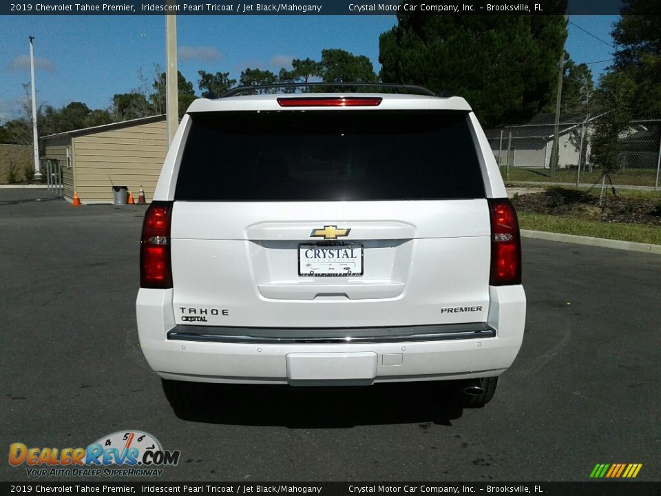 2019 Chevrolet Tahoe Premier Iridescent Pearl Tricoat / Jet Black/Mahogany Photo #4