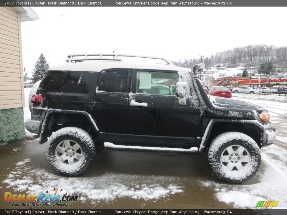 2007 Toyota FJ Cruiser Black Diamond / Dark Charcoal Photo #6
