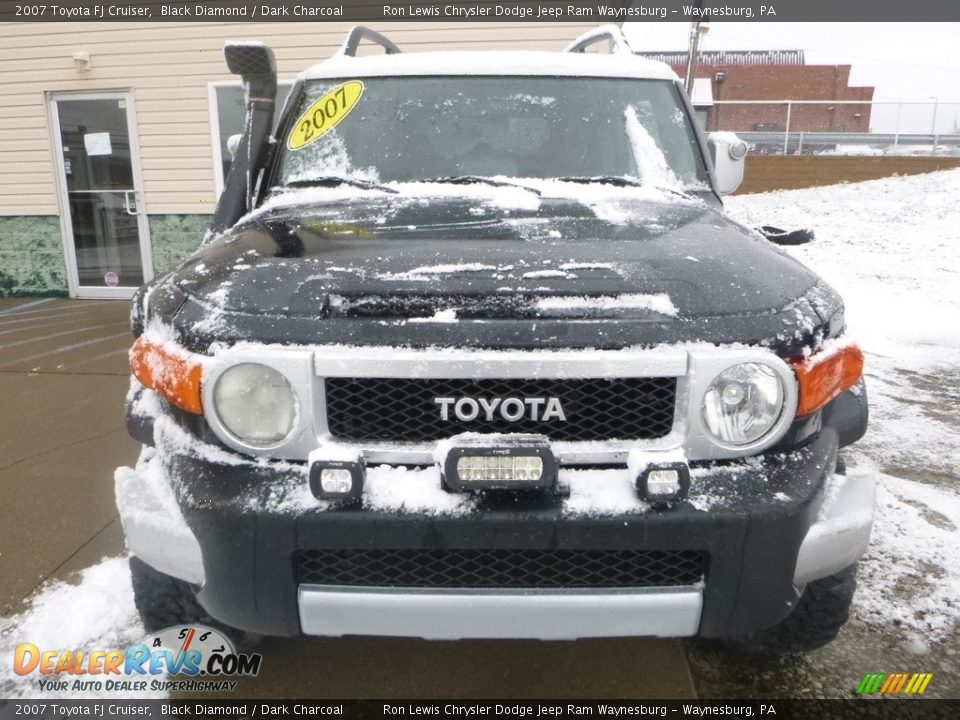 2007 Toyota FJ Cruiser Black Diamond / Dark Charcoal Photo #8