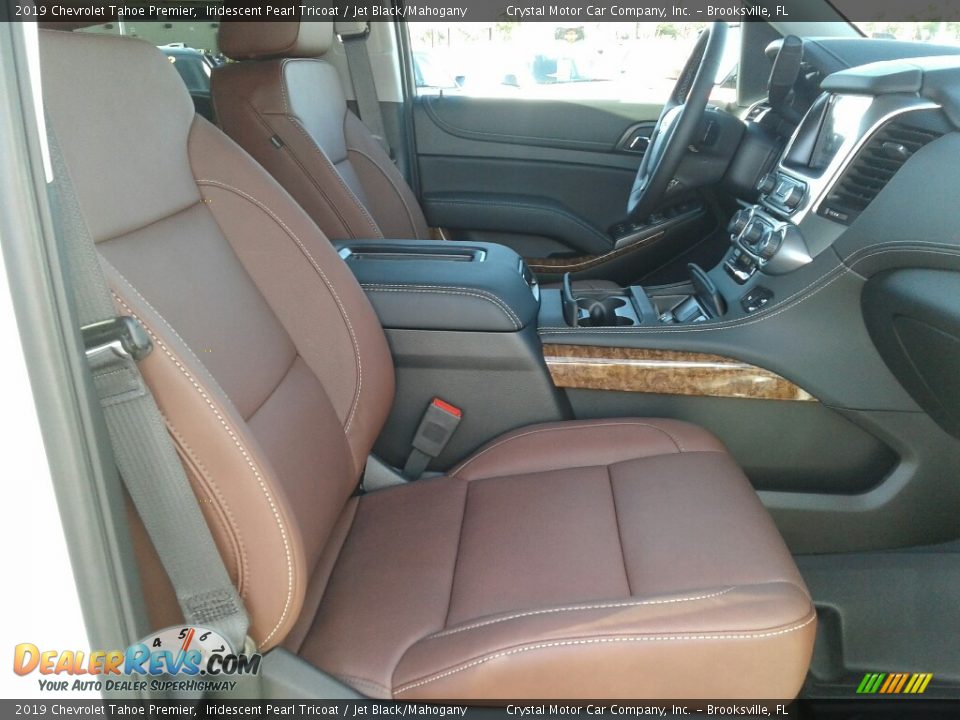 2019 Chevrolet Tahoe Premier Iridescent Pearl Tricoat / Jet Black/Mahogany Photo #12