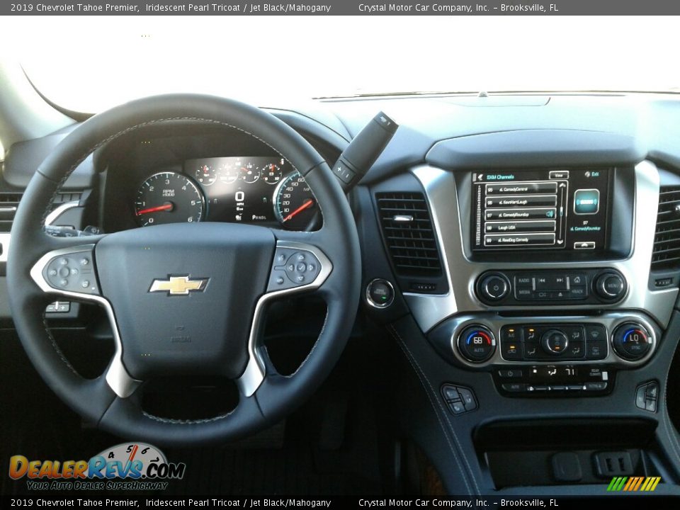 2019 Chevrolet Tahoe Premier Iridescent Pearl Tricoat / Jet Black/Mahogany Photo #13