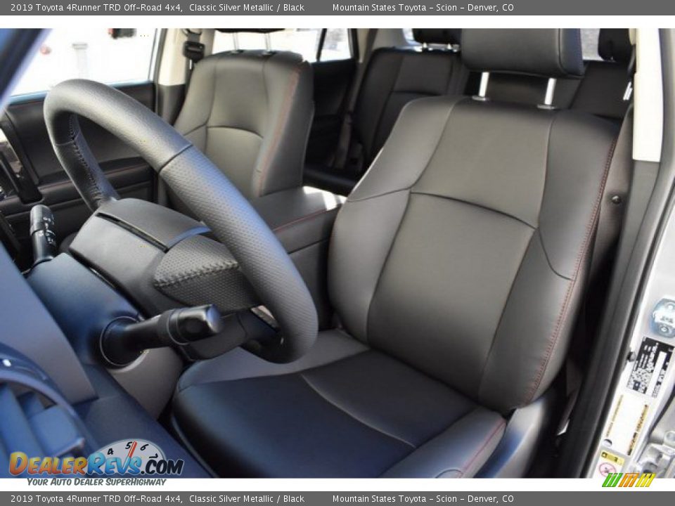 Front Seat of 2019 Toyota 4Runner TRD Off-Road 4x4 Photo #7