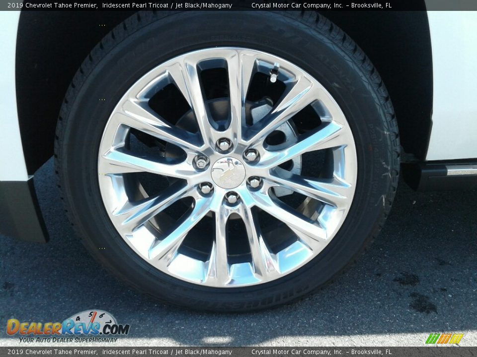 2019 Chevrolet Tahoe Premier Iridescent Pearl Tricoat / Jet Black/Mahogany Photo #22