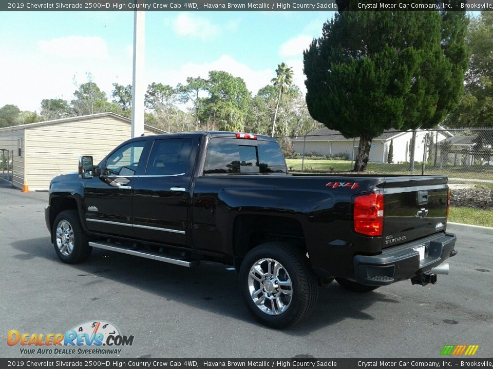 2019 Chevrolet Silverado 2500HD High Country Crew Cab 4WD Havana Brown Metallic / High Country Saddle Photo #3
