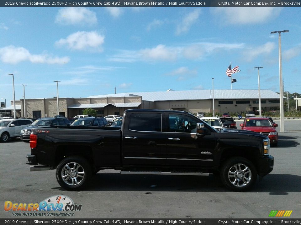 2019 Chevrolet Silverado 2500HD High Country Crew Cab 4WD Havana Brown Metallic / High Country Saddle Photo #6
