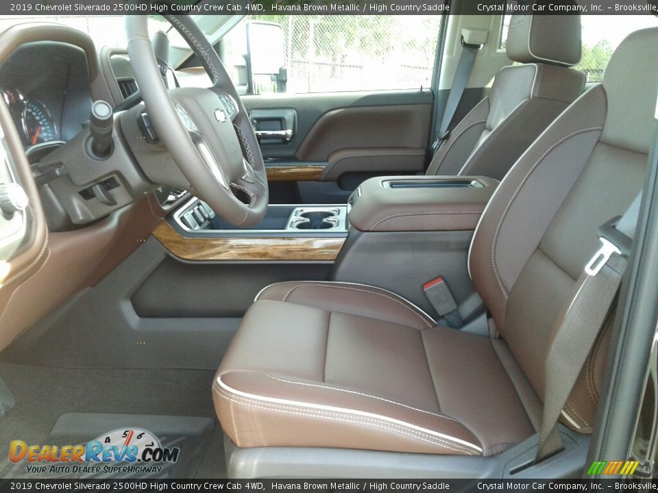 2019 Chevrolet Silverado 2500HD High Country Crew Cab 4WD Havana Brown Metallic / High Country Saddle Photo #9