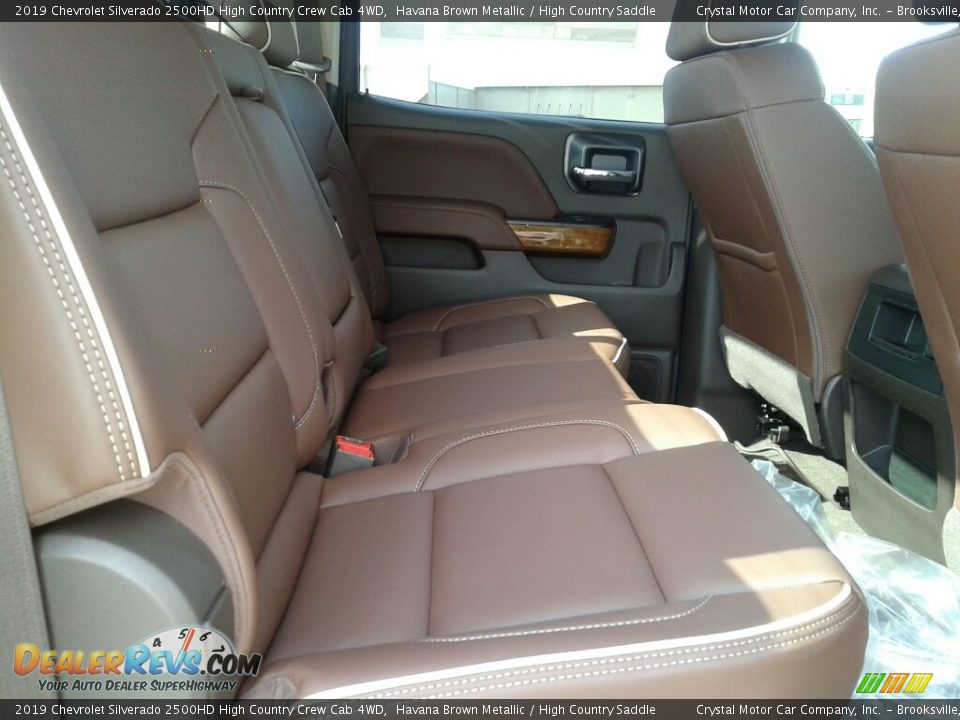 2019 Chevrolet Silverado 2500HD High Country Crew Cab 4WD Havana Brown Metallic / High Country Saddle Photo #11