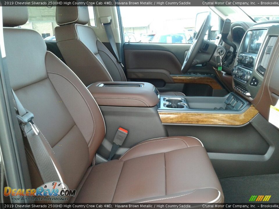 2019 Chevrolet Silverado 2500HD High Country Crew Cab 4WD Havana Brown Metallic / High Country Saddle Photo #12