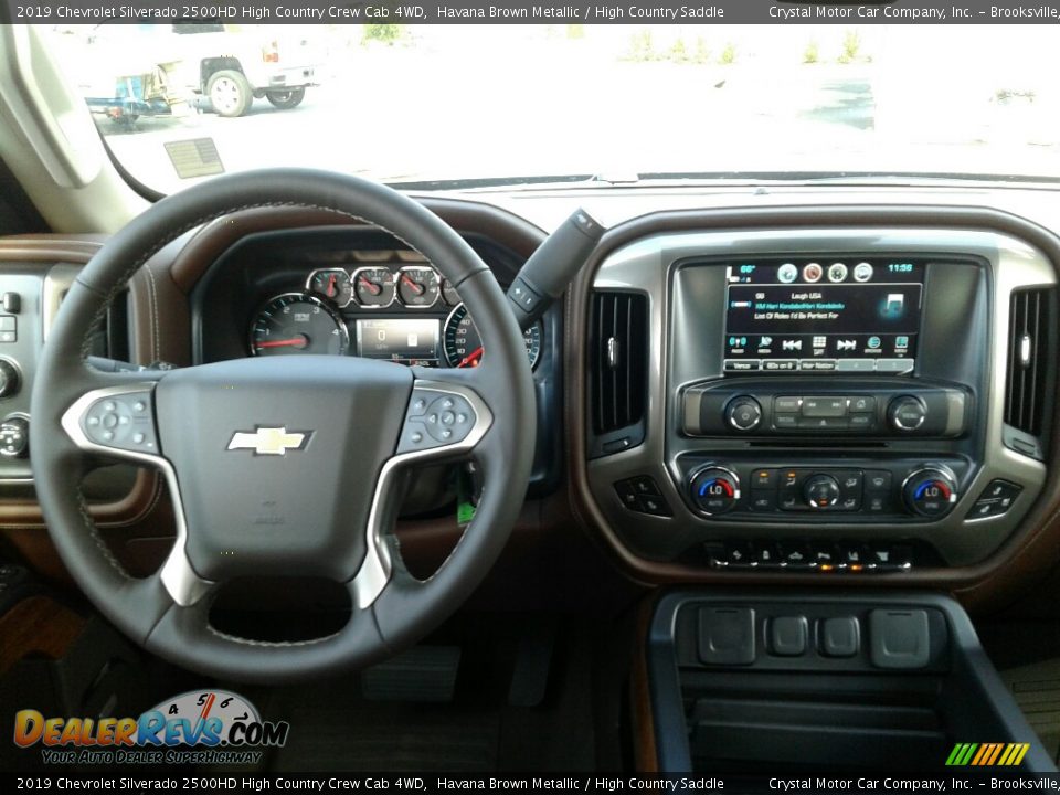 2019 Chevrolet Silverado 2500HD High Country Crew Cab 4WD Havana Brown Metallic / High Country Saddle Photo #13