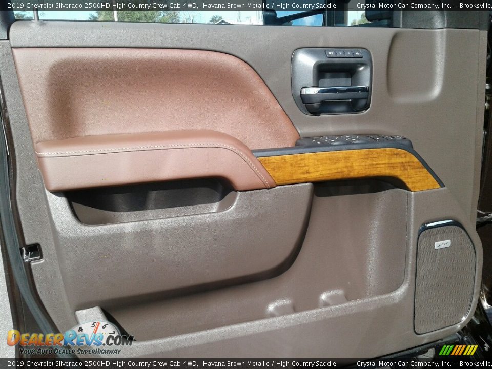 2019 Chevrolet Silverado 2500HD High Country Crew Cab 4WD Havana Brown Metallic / High Country Saddle Photo #17