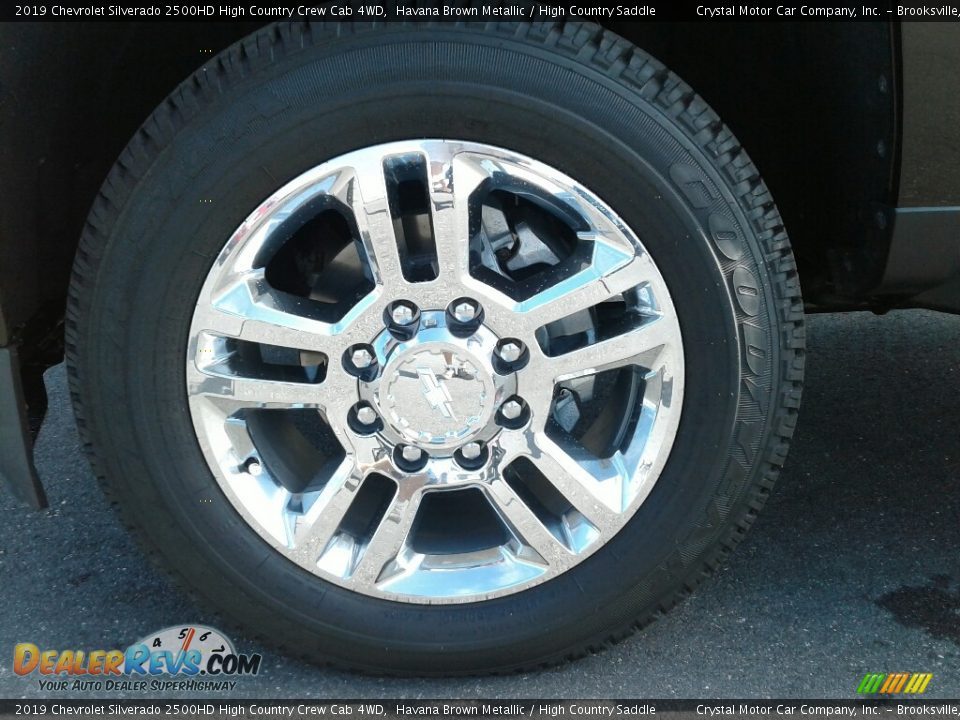 2019 Chevrolet Silverado 2500HD High Country Crew Cab 4WD Havana Brown Metallic / High Country Saddle Photo #20