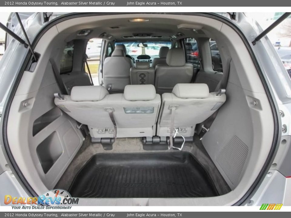 2012 Honda Odyssey Touring Alabaster Silver Metallic / Gray Photo #20