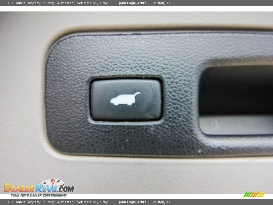 2012 Honda Odyssey Touring Alabaster Silver Metallic / Gray Photo #21