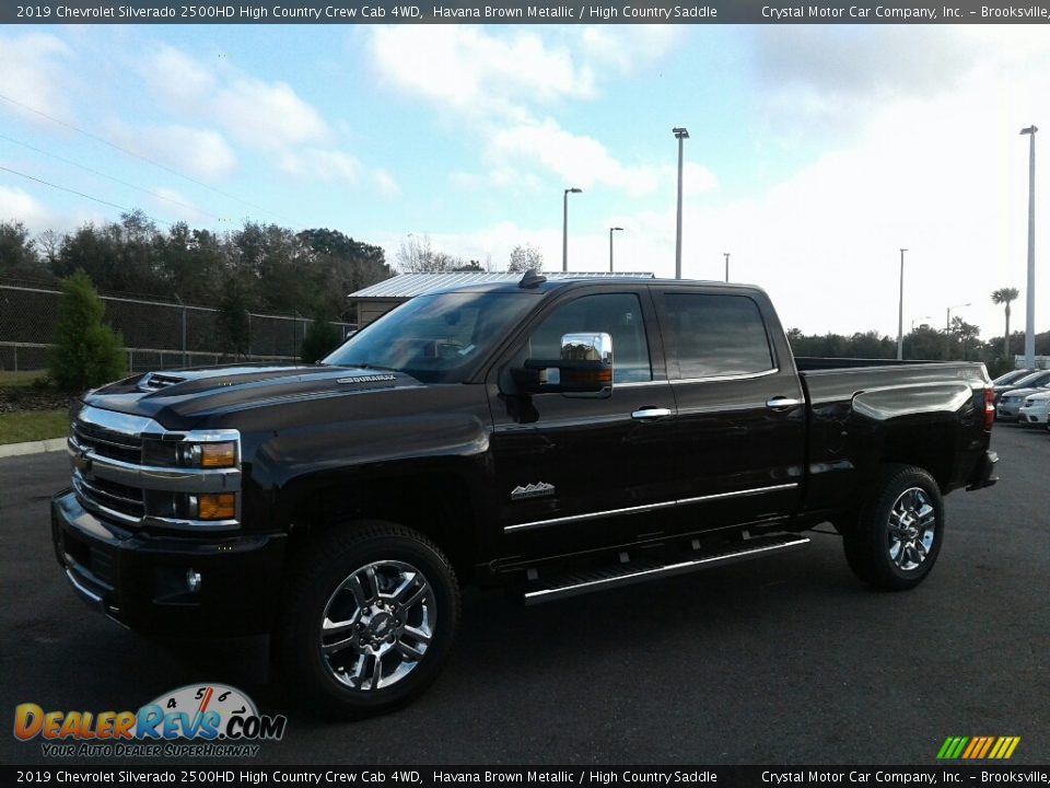 2019 Chevrolet Silverado 2500HD High Country Crew Cab 4WD Havana Brown Metallic / High Country Saddle Photo #1