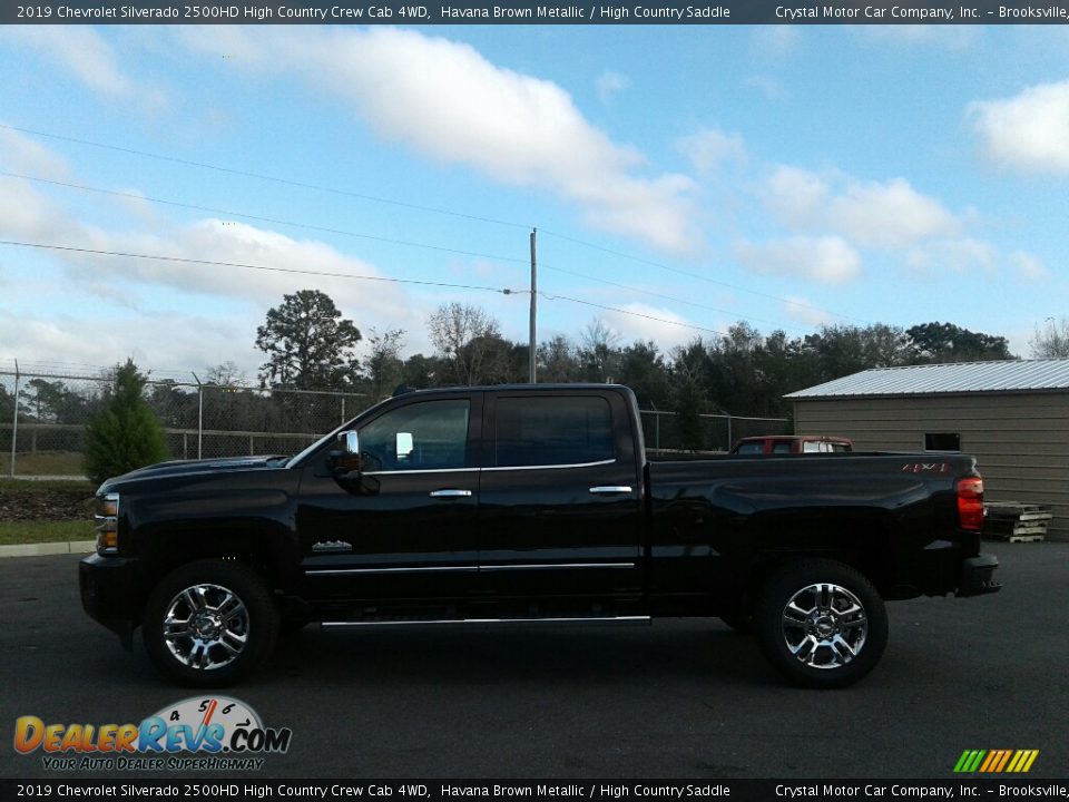 2019 Chevrolet Silverado 2500HD High Country Crew Cab 4WD Havana Brown Metallic / High Country Saddle Photo #2