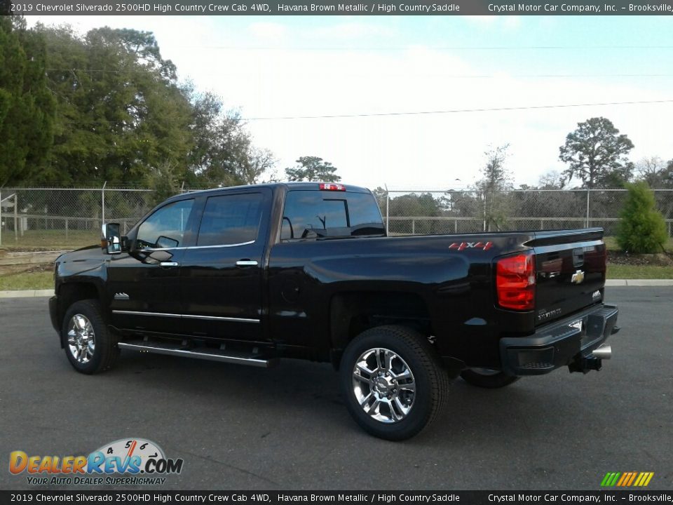2019 Chevrolet Silverado 2500HD High Country Crew Cab 4WD Havana Brown Metallic / High Country Saddle Photo #3