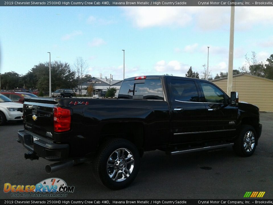 2019 Chevrolet Silverado 2500HD High Country Crew Cab 4WD Havana Brown Metallic / High Country Saddle Photo #5