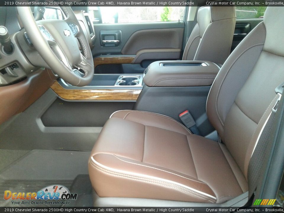2019 Chevrolet Silverado 2500HD High Country Crew Cab 4WD Havana Brown Metallic / High Country Saddle Photo #9