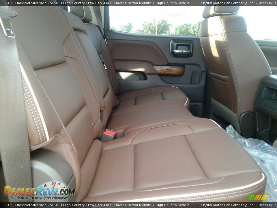 2019 Chevrolet Silverado 2500HD High Country Crew Cab 4WD Havana Brown Metallic / High Country Saddle Photo #11