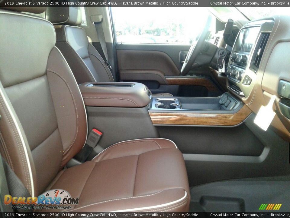 2019 Chevrolet Silverado 2500HD High Country Crew Cab 4WD Havana Brown Metallic / High Country Saddle Photo #12