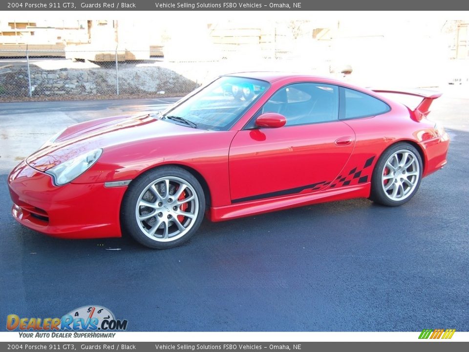2004 Porsche 911 GT3 Guards Red / Black Photo #25